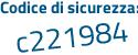 Il Codice di sicurezza è f segue 2c6328 il tutto attaccato senza spazi