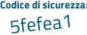 Il Codice di sicurezza è 9e continua con 2d4Z3 il tutto attaccato senza spazi