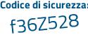 Il Codice di sicurezza è bfe9b segue 37 il tutto attaccato senza spazi