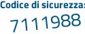 Il Codice di sicurezza è dZd9146 il tutto attaccato senza spazi