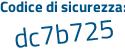 Il Codice di sicurezza è 27b952b il tutto attaccato senza spazi