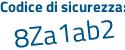 Il Codice di sicurezza è c3f9 continua con 173 il tutto attaccato senza spazi