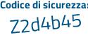 Il Codice di sicurezza è 8a8 poi 7483 il tutto attaccato senza spazi