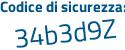 Il Codice di sicurezza è aecec35 il tutto attaccato senza spazi