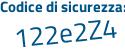 Il Codice di sicurezza è 6c continua con f9185 il tutto attaccato senza spazi