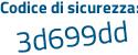 Il Codice di sicurezza è 7f continua con 8292e il tutto attaccato senza spazi