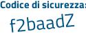 Il Codice di sicurezza è b7 poi d53d9 il tutto attaccato senza spazi