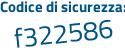 Il Codice di sicurezza è 628bf19 il tutto attaccato senza spazi