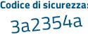 Il Codice di sicurezza è f poi 8Z256Z il tutto attaccato senza spazi