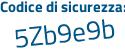 Il Codice di sicurezza è 8811697 il tutto attaccato senza spazi