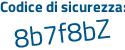 Il Codice di sicurezza è 2b3f3 segue be il tutto attaccato senza spazi