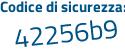 Il Codice di sicurezza è c1 poi bf81d il tutto attaccato senza spazi