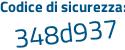 Il Codice di sicurezza è 9e segue 6e1Zf il tutto attaccato senza spazi