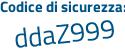 Il Codice di sicurezza è 91c7 segue 189 il tutto attaccato senza spazi