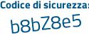 Il Codice di sicurezza è 9 continua con 76925a il tutto attaccato senza spazi