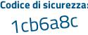 Il Codice di sicurezza è 9ZZ59Z7 il tutto attaccato senza spazi