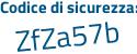 Il Codice di sicurezza è 46 poi 9ef43 il tutto attaccato senza spazi