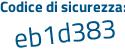 Il Codice di sicurezza è ae segue 39edd il tutto attaccato senza spazi