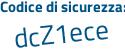 Il Codice di sicurezza è 5d7db continua con be il tutto attaccato senza spazi