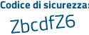 Il Codice di sicurezza è 774c8 segue 99 il tutto attaccato senza spazi