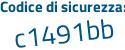 Il Codice di sicurezza è 678 poi 76b3 il tutto attaccato senza spazi