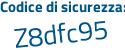 Il Codice di sicurezza è bbc2 poi 6d4 il tutto attaccato senza spazi