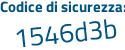 Il Codice di sicurezza è 5a poi 7f33Z il tutto attaccato senza spazi