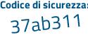 Il Codice di sicurezza è 9a segue ca8ab il tutto attaccato senza spazi