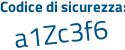 Il Codice di sicurezza è 359a48c il tutto attaccato senza spazi