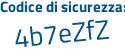 Il Codice di sicurezza è 511 segue d494 il tutto attaccato senza spazi