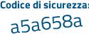 Il Codice di sicurezza è cfa17 continua con a9 il tutto attaccato senza spazi