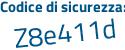 Il Codice di sicurezza è b segue 27adcb il tutto attaccato senza spazi