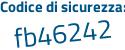 Il Codice di sicurezza è c3e poi 72e4 il tutto attaccato senza spazi