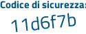 Il Codice di sicurezza è b2c76 continua con ed il tutto attaccato senza spazi