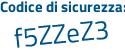 Il Codice di sicurezza è 1835c77 il tutto attaccato senza spazi