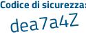 Il Codice di sicurezza è 2f continua con 967Z7 il tutto attaccato senza spazi