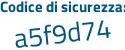 Il Codice di sicurezza è eee1326 il tutto attaccato senza spazi