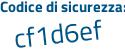 Il Codice di sicurezza è 3 continua con acbc18 il tutto attaccato senza spazi