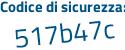 Il Codice di sicurezza è afZe34Z il tutto attaccato senza spazi