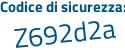 Il Codice di sicurezza è f segue c5e466 il tutto attaccato senza spazi