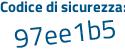 Il Codice di sicurezza è 57498 continua con bd il tutto attaccato senza spazi