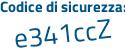 Il Codice di sicurezza è 6f34a poi 21 il tutto attaccato senza spazi