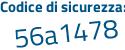 Il Codice di sicurezza è 2bZe4 poi 59 il tutto attaccato senza spazi