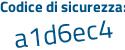 Il Codice di sicurezza è 24cb86c il tutto attaccato senza spazi