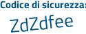 Il Codice di sicurezza è 62Z37 segue 66 il tutto attaccato senza spazi