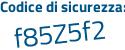 Il Codice di sicurezza è 3bed29b il tutto attaccato senza spazi