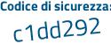 Il Codice di sicurezza è b9b continua con 8bcc il tutto attaccato senza spazi