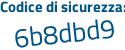 Il Codice di sicurezza è 9Z86 poi 265 il tutto attaccato senza spazi