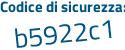 Il Codice di sicurezza è dee segue 19f4 il tutto attaccato senza spazi