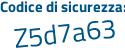 Il Codice di sicurezza è 9c4 continua con f231 il tutto attaccato senza spazi